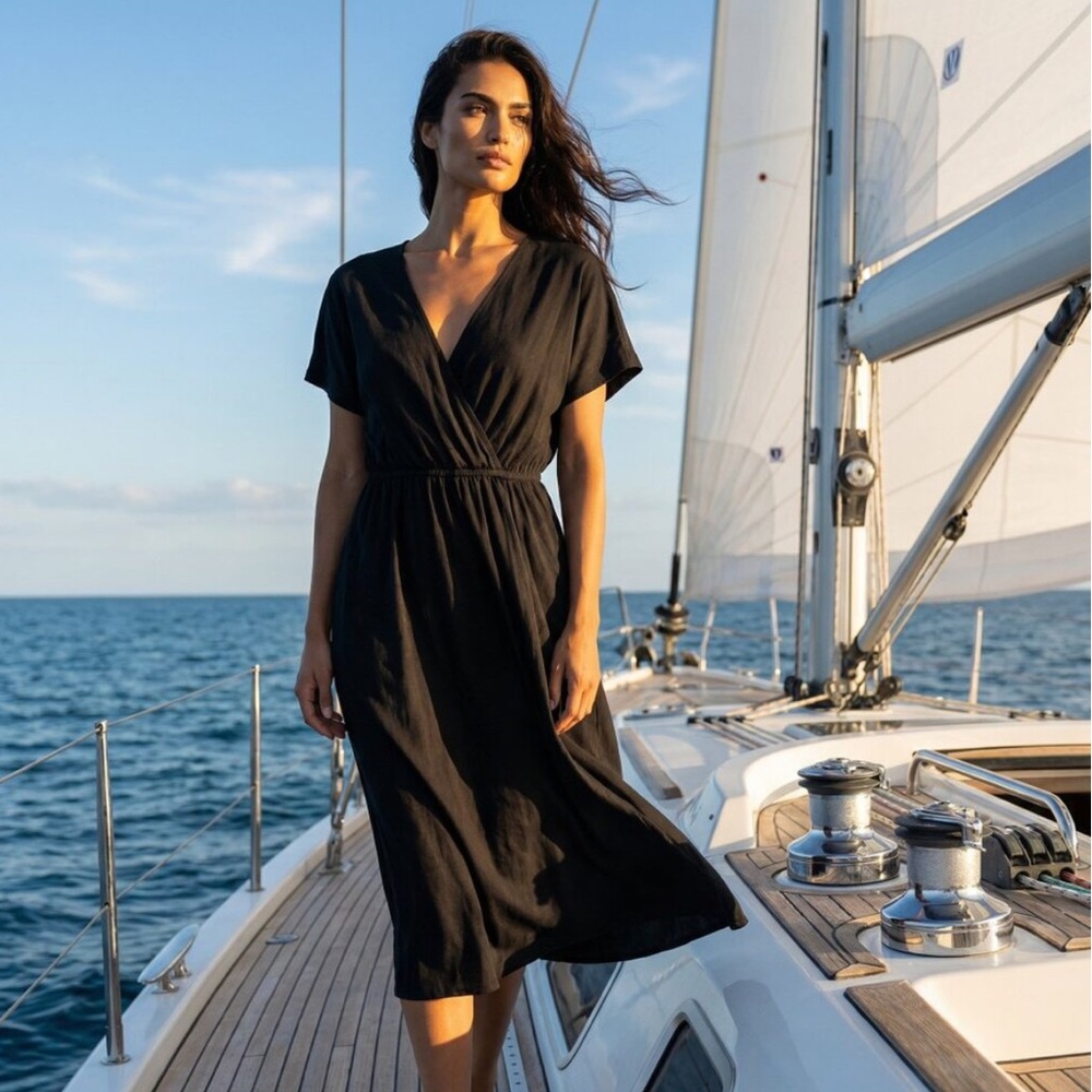 NWT Z Supply Maryn Midi Faux Wrap Dress